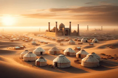BUKHARA DESERT CAMP YURT